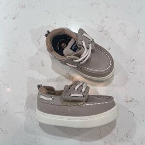 Sperry Baby Tan Boat Shoes toddler 5